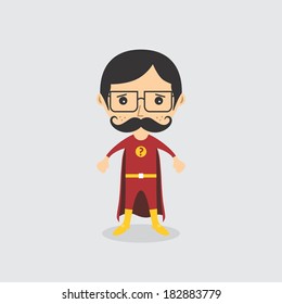 superhero cartoon character