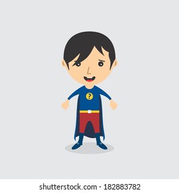 superhero cartoon character