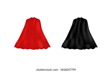 Superhero cloak icon. Vector on isolated white background. EPS 10