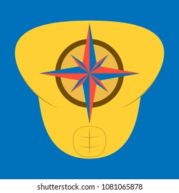Superhero color flat badges, emblems, logos. Superhero badge icon, power and protect insignia for superhero illustration