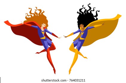 superhero comic girls