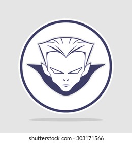 superhero costume, vector illustration