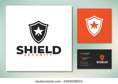 Sello de emblema de superhéroe para seguridad