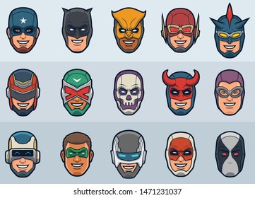 2,779 Superhero helmet icon Images, Stock Photos & Vectors | Shutterstock