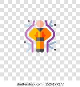 superhero icon sign and symbol. superhero color icon for website design and mobile app development. Simple Element from super hero collection for mobile concept and web apps icon.