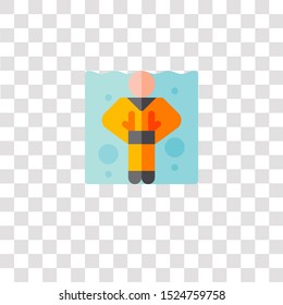 superhero icon sign and symbol. superhero color icon for website design and mobile app development. Simple Element from super hero collection for mobile concept and web apps icon.