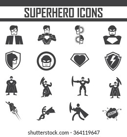 Superhero  Icon Vector.