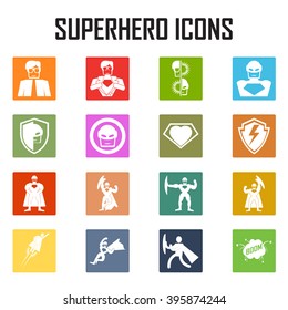 superhero  icon vector.