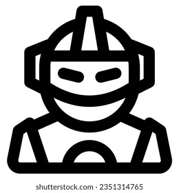 superhero icon vector illustration asset element