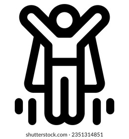 Vektorgrafik-Vektorgrafik-Element des Superhelden