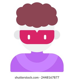 Superhero Icon for web, app, infographic, etc