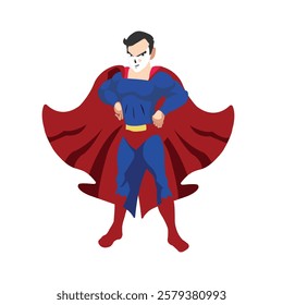 
superhero illustration vector, best super hero