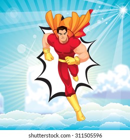 Superhero man