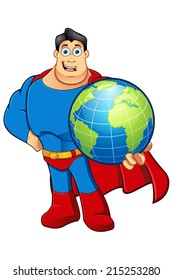 Superhero Mascot character
