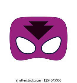 Superhero mask character
