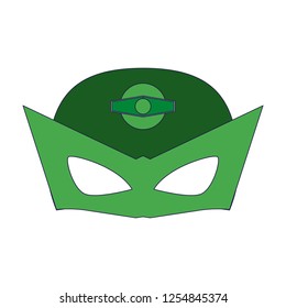 Superhero mask character