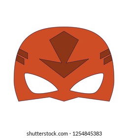 Superhero mask character