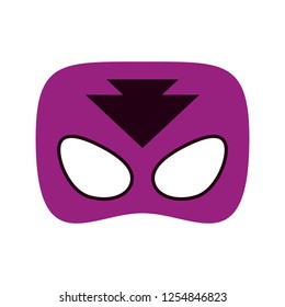Superhero mask character