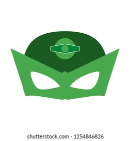 Superhero mask character