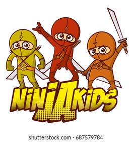 Superhero Ninja kids Japan cartoon super hero