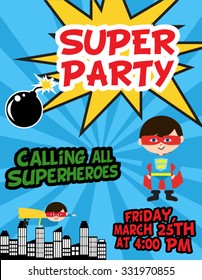 Superhero Party 