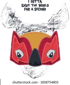 superhero print design for baby