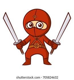 Superhero Red Ninja Kid