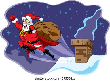 Superhero Santa