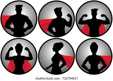 Superhero Silhouette