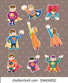 superhero stickers