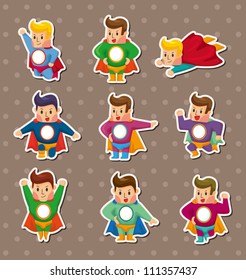 superhero stickers