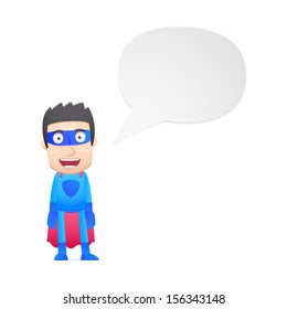 superhero in various poses for use in advertising, presentations, brochures, blogs, documents and forms, etc.