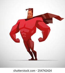 Superhero, vector