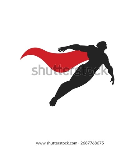 superhero vector abstract logo modern style