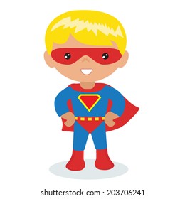 Superhero vector illustration