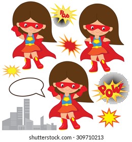 Superhero vector illustration