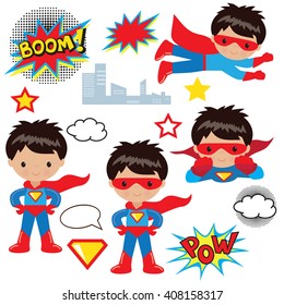 Superhero vector illustration