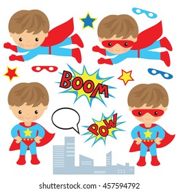 Superhero vector illustration