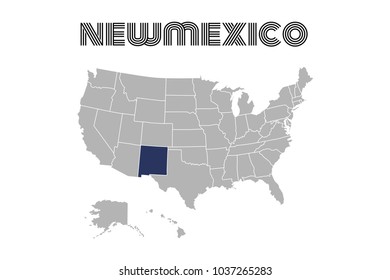 SUPERHigh Detail of US Map Vector With Zoning Area
