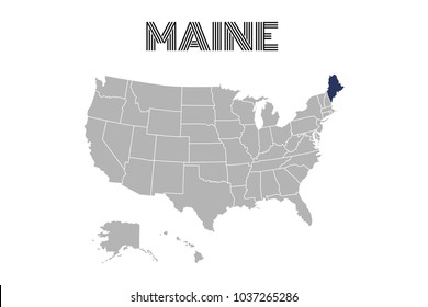 SUPERHigh Detail of US Map Vector With Zoning Area
