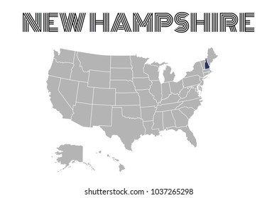SUPERHigh Detail of US Map Vector With Zoning Area
