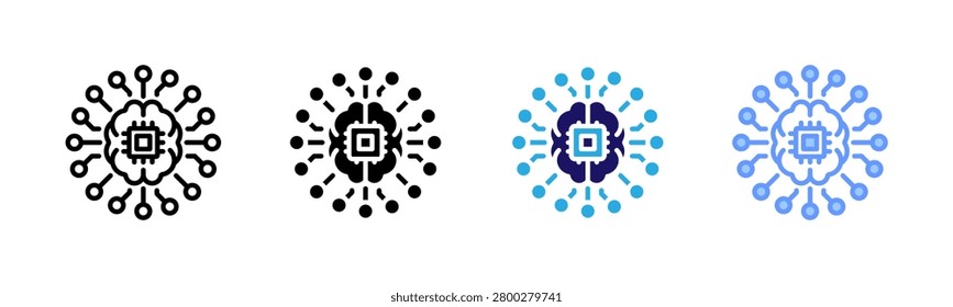 Superintelligence Icons, Multi Style Icon Set