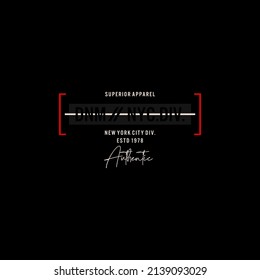 superior apparel typography, tee shirt, graphics, vectors