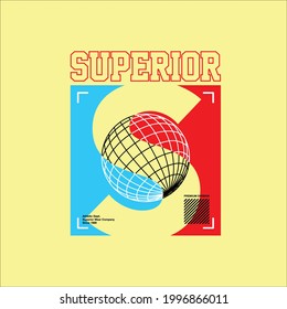 überlegene sportliche und einfache Vintage-Mode