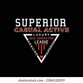 superior casual active luxury league