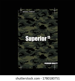 Superior Co Premium Quality Camo Texture Vintage