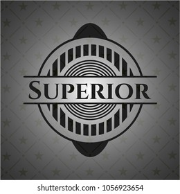 Superior dark badge