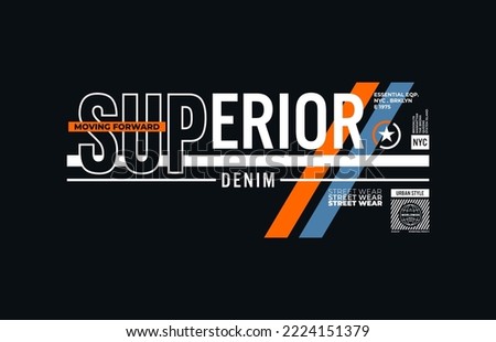 superior DENIM design for print t shirt and etc  Foto d'archivio © 