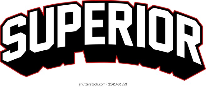 superior design typography vector for print t shirt 