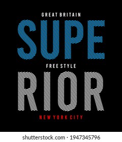 superior design vector typography for print